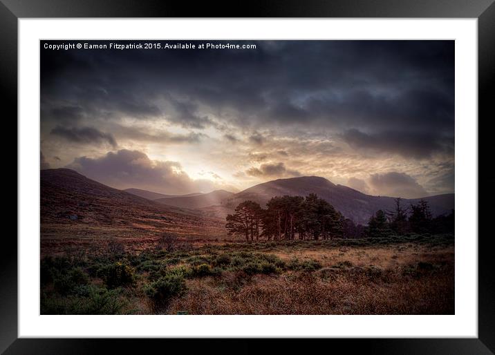 Mourne Country Framed Mounted Print by Eamon Fitzpatrick