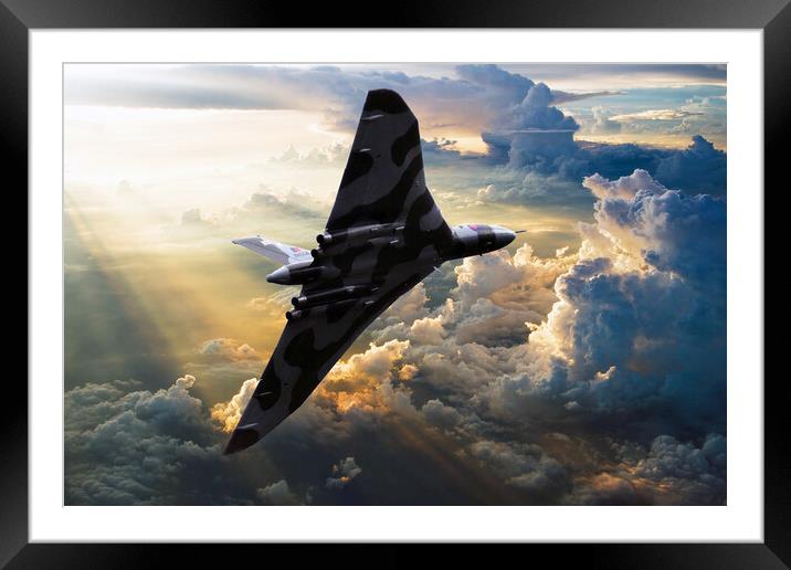 The Majestic Final Flight  Framed Mounted Print by Stephen Ward