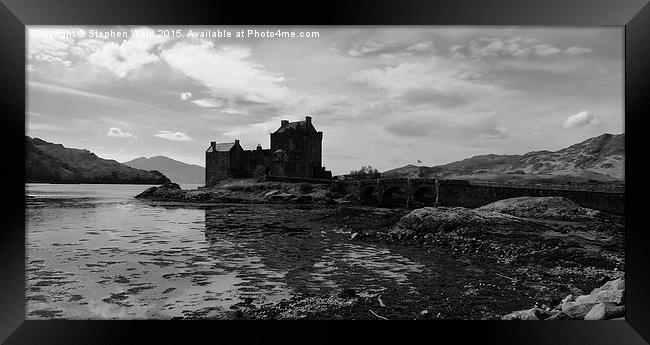  Eilean Donan Castle Framed Print by Stephen Ward