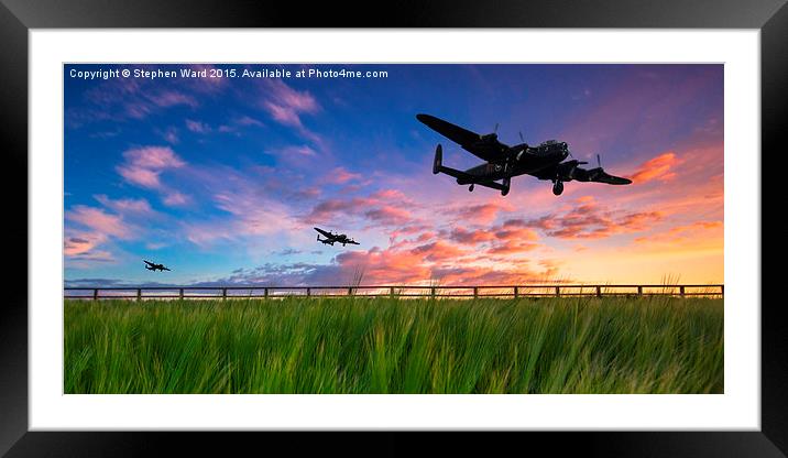  On a Mission Framed Mounted Print by Stephen Ward