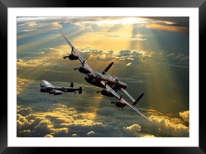  ''The departure'' Framed Mounted Print by Stephen Ward