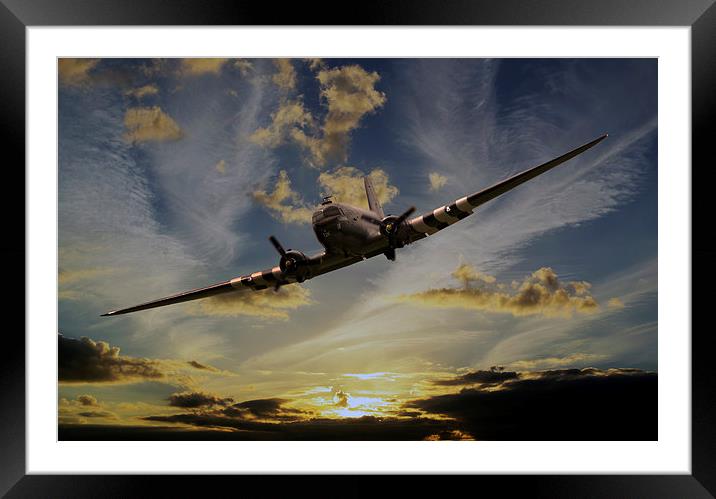  D-Day Delivery Framed Mounted Print by Stephen Ward
