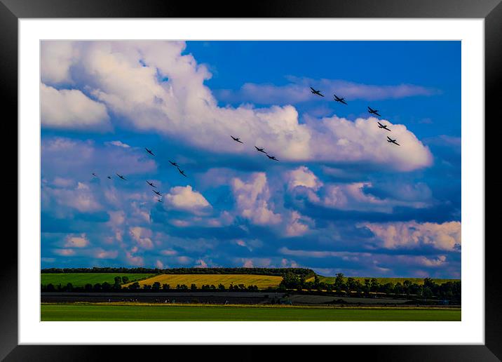  The Big Wing Framed Mounted Print by Stephen Ward