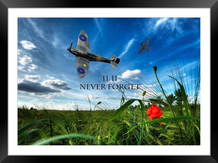  Always Remembered-Never Forget  Framed Mounted Print by Stephen Ward