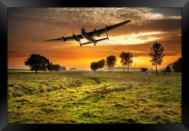 Low pass Framed Print by Stephen Ward