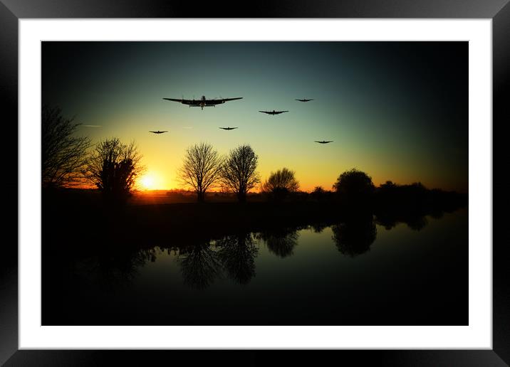 Night shift Framed Mounted Print by Stephen Ward