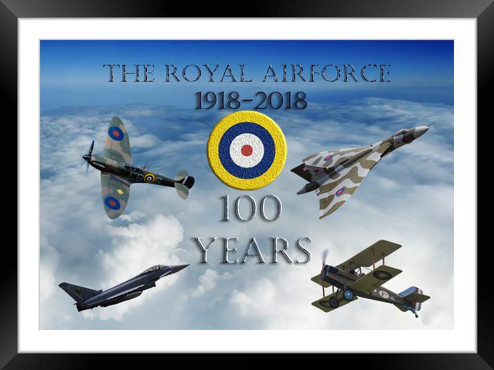 A 100 years (with Vulcan)  Framed Mounted Print by Stephen Ward