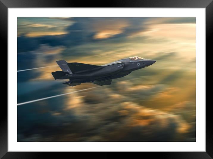 Speed Framed Mounted Print by Stephen Ward
