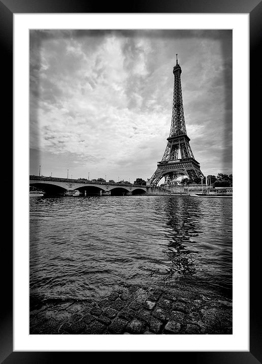  The Eiffel Tower Framed Mounted Print by Broadland Photography