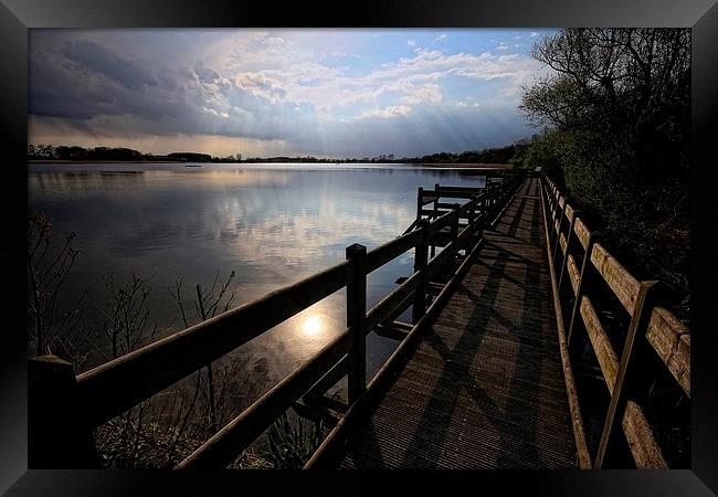  Storm over Filby Broad Framed Print by Broadland Photography