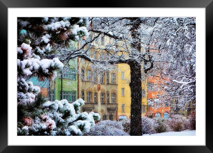  Winter in Innsbruck Framed Mounted Print by Broadland Photography