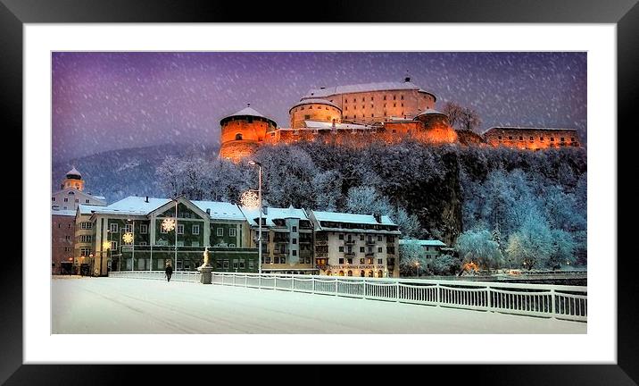  Winter in Kufstein Framed Mounted Print by Broadland Photography