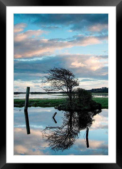  Flood in the Cuckemere Valley Framed Mounted Print by Artem Liss