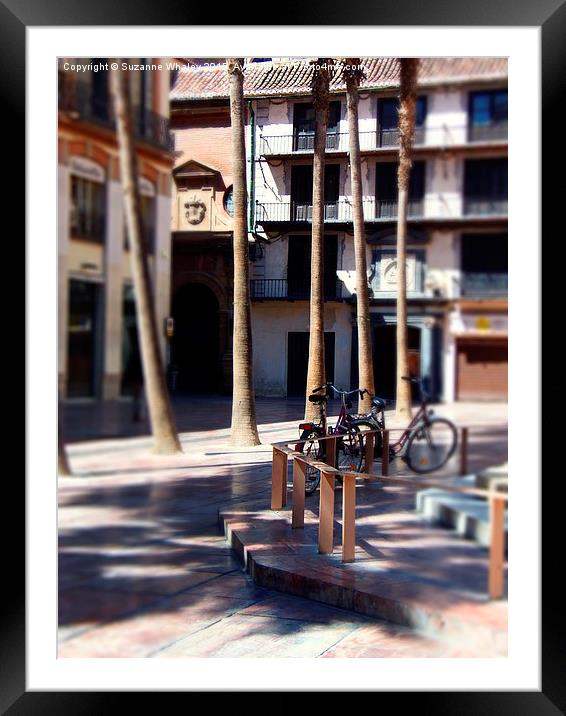 Malaga Spain Framed Mounted Print by Suzanne Whaley
