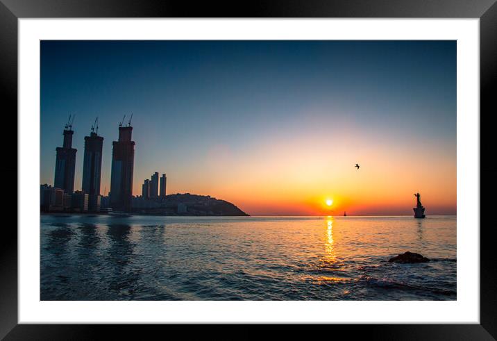 beautiful Sunrise  Framed Mounted Print by Ambir Tolang