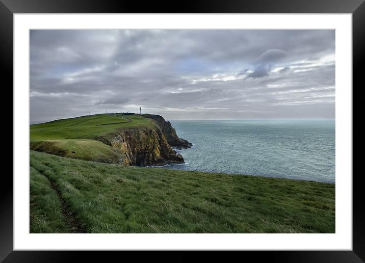 Mull of Galloway Light Framed Mounted Print by William Robson