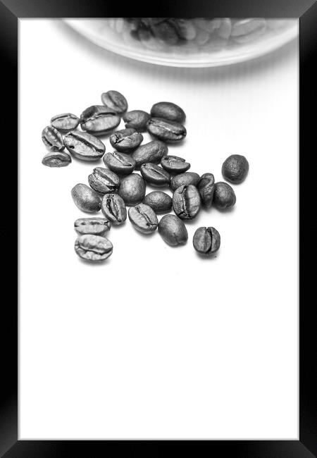 Coffee Beans Framed Print by Gary Turner