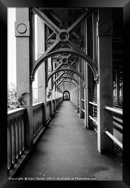 High Level Arches Framed Print by Gary Turner