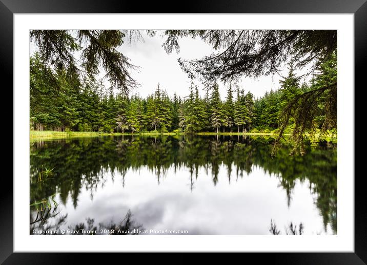 Lochan Torr an Tuill Framed Mounted Print by Gary Turner