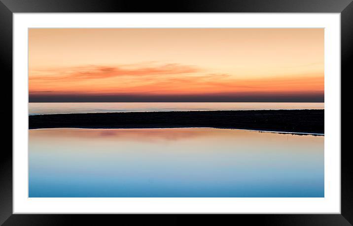  The golden hour Framed Mounted Print by DeniART 