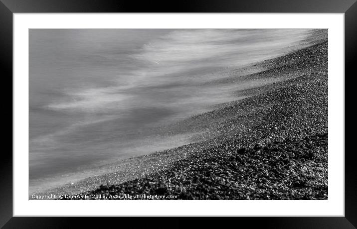 On the shore Framed Mounted Print by DeniART 
