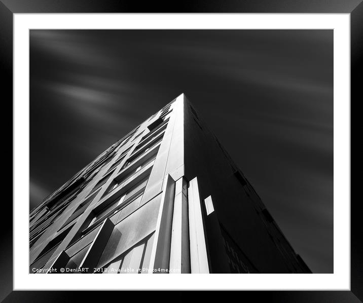 Modern architecture Framed Mounted Print by DeniART 