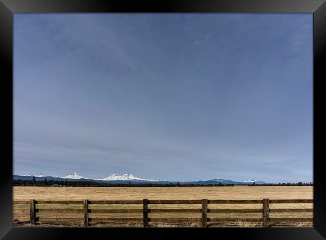  Three Sisters Framed Print by Brent Olson