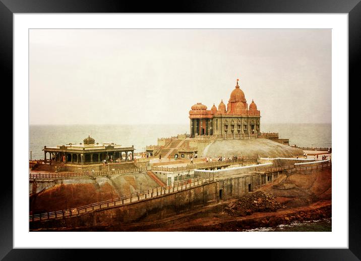 Vivekananda Memorial Framed Mounted Print by Brent Olson