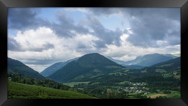 Pyrenees Landscape Framed Print by Brent Olson