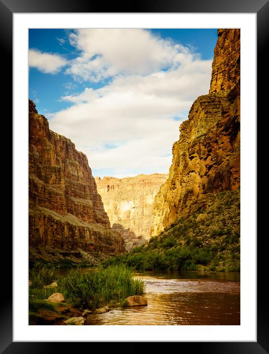 Grand Canyon in the Morning Framed Mounted Print by Brent Olson