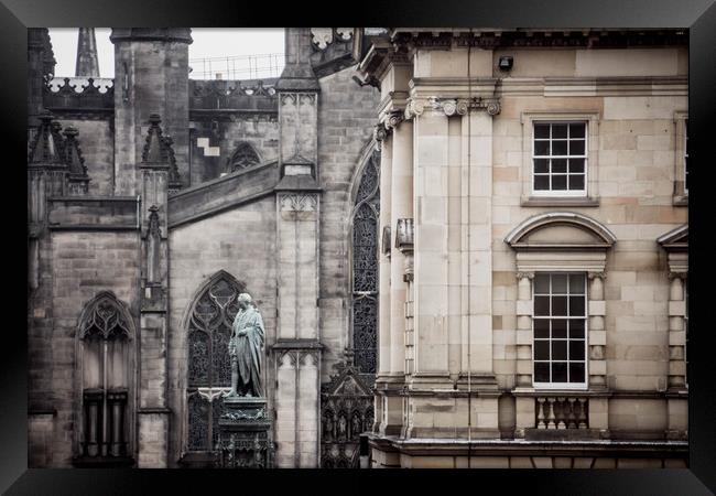  The Royal Mile, Edinburgh Framed Print by Brent Olson
