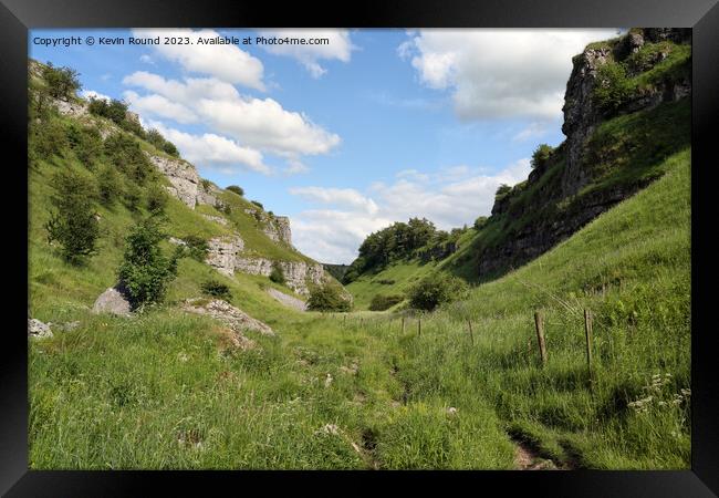 Lathkill Dale Derbyshire 2 Framed Print by Kevin Round