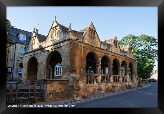 Chipping Campden Market Hall Framed Print by Kevin Round