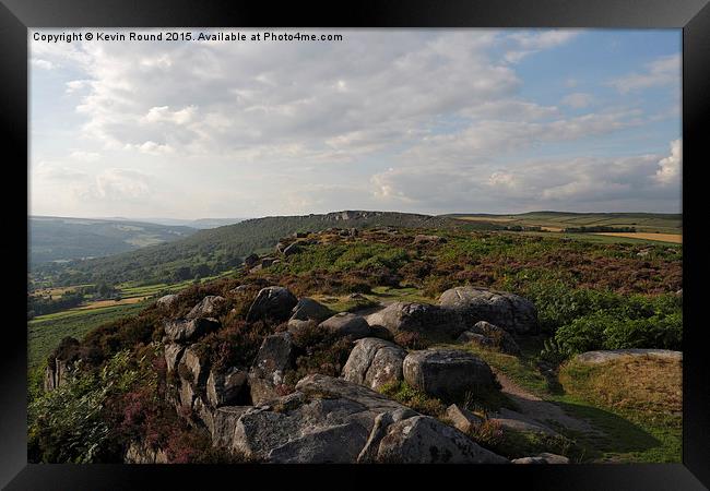  Peak Landscape Framed Print by Kevin Round