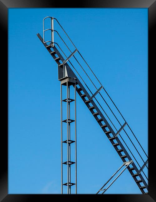 Stairway to heaven? Framed Print by Chris Watson