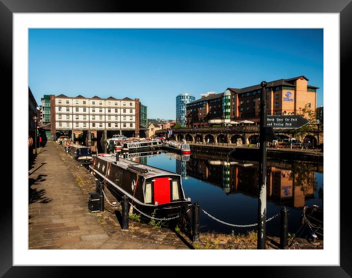 Victoria Quays, Sheffield Framed Mounted Print by Chris Watson