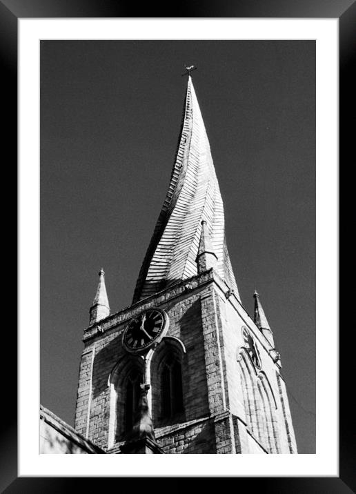 The Crooked Spire Framed Mounted Print by Chris Watson