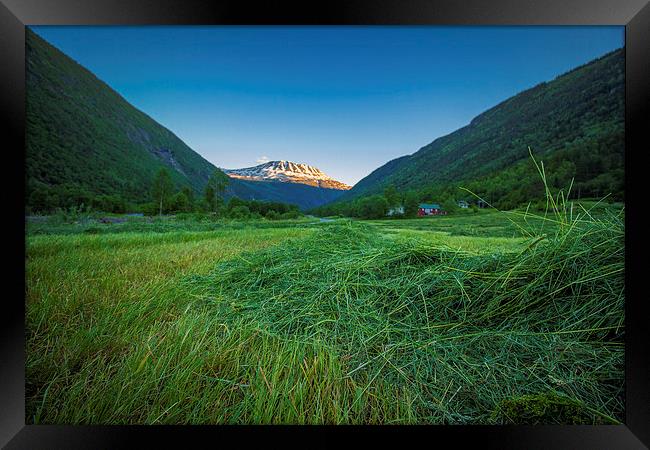  Rjukan Awaits Framed Print by Sunil Ayinikal