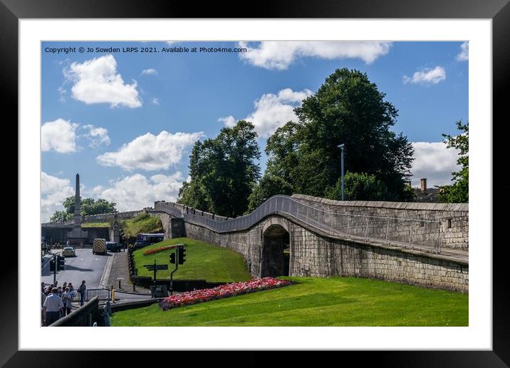 York City Wall Framed Mounted Print by Jo Sowden