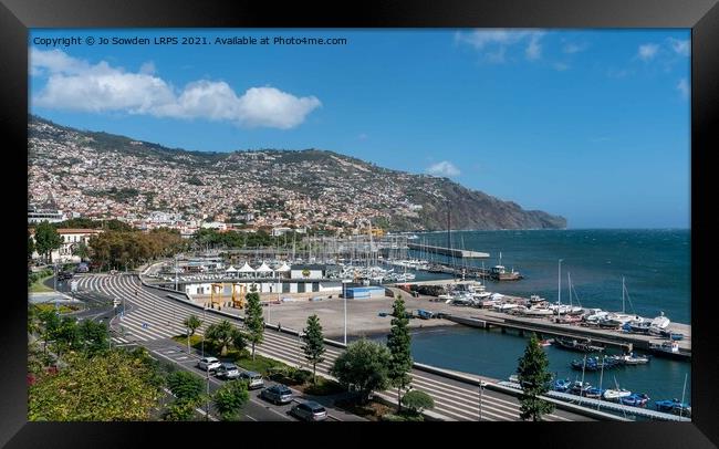 Funchal Framed Print by Jo Sowden