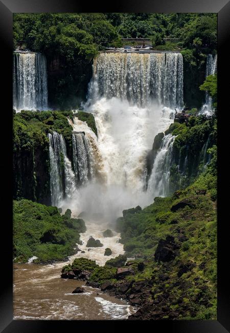 Iguazu Falls, South America (2) Framed Print by Jo Sowden
