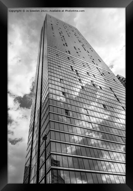 London architecture Framed Print by Jo Sowden