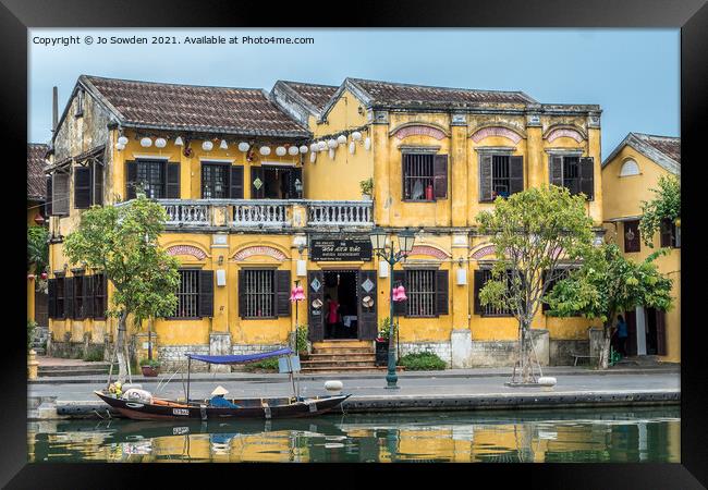 Hoi An, Vietnam Framed Print by Jo Sowden