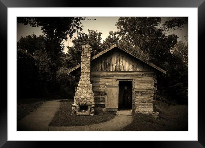  The Cabin Framed Mounted Print by Paul Mays