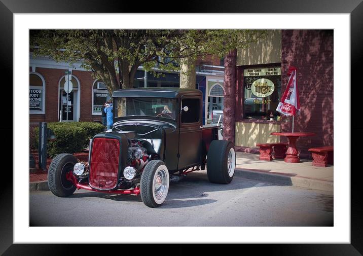 Burger, Fries & a RC Cola Please.......   Framed Mounted Print by Paul Mays