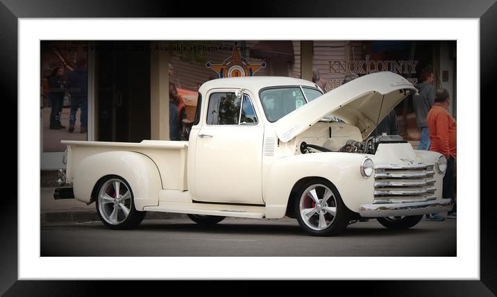 Chevy  Framed Mounted Print by Paul Mays