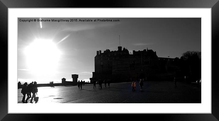  Yellow in the Sun light Framed Mounted Print by Grahame Macgillivray