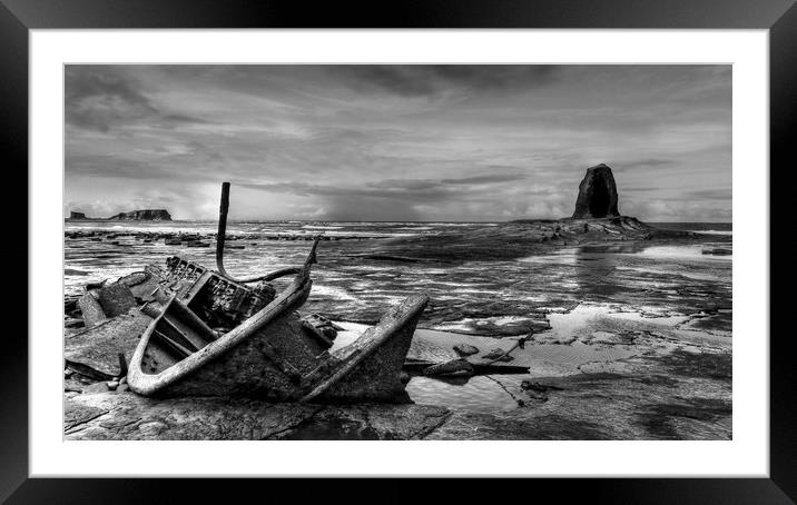 Admiral Von Tromp At Black Nab Framed Mounted Print by Dave Leason