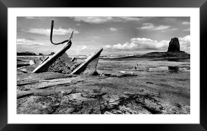 Admiral Von Tromp At Black Nab Framed Mounted Print by Dave Leason