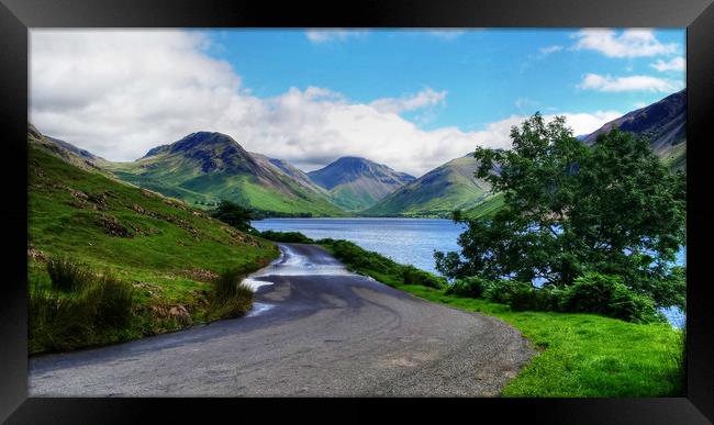 Wastwater Framed Print by Dave Leason